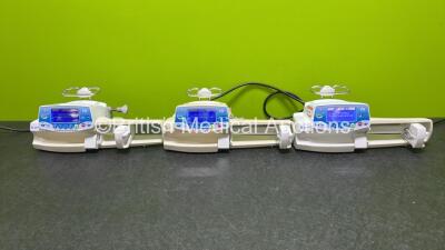 3 x Fresenius Kabi Injectomat MC Agilia Syringe Pumps (All Power Up) *SN *018130 - 19921544 / 19920695 / 19920700*