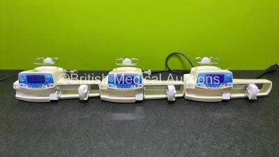 3 x Fresenius Kabi Injectomat MC Agilia Syringe Pumps (All Power Up) *SN *018130 - 20195761 / 19920691 / 20131796*