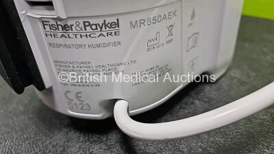 2 x Fisher & Paykel MR850AEK Respiratory Humidifier Units (Both Power Up) *SN 181213375189 NA* - 5