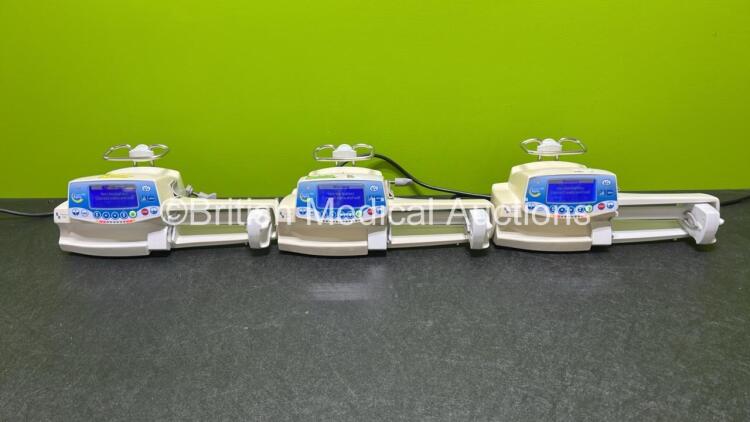 3 x Fresenius Kabi Injectomat MC Agilia Syringe Pumps (All Power Up) *SN *018130 - 20195721 / 19920685 / 19920684*