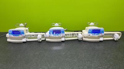 3 x Fresenius Kabi Injectomat MC Agilia Syringe Pumps (All Power Up) *SN *018130 - 20229831 / 20195766 / 20195795*