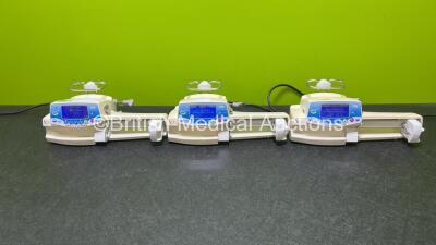 3 x Fresenius Kabi Injectomat MC Agilia Syringe Pumps (All Power Up) *SN *018130 - 20131792 / 19952035 / 20195771*