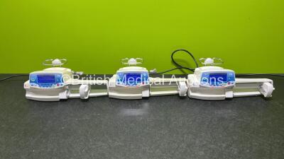 3 x Fresenius Kabi Injectomat MC Agilia Syringe Pumps (All Power Up) *SN *018130 - 19920713 / 20433430 / 20433419*