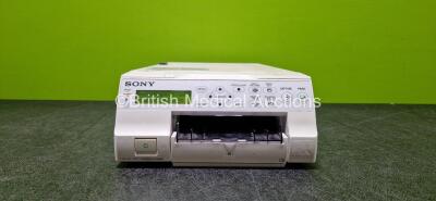 Sony Color Video Printer UP-25MD Unit (Powers Up and Missing Label - See Photo)