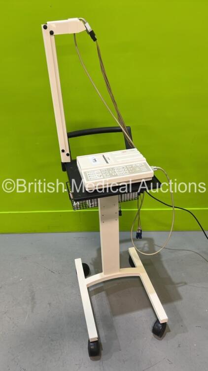 Seca CT3000i ECG Machine with 1 x 10 Lead ECG Lead on Trolley (Powers Up) *SN 86808*