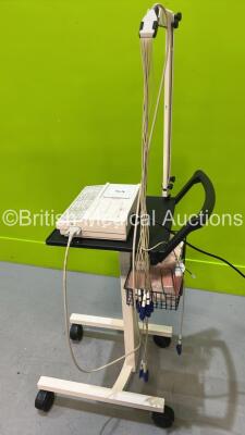 Seca CT3000i ECG Machine with 1 x 10 Lead ECG Lead on Trolley (Powers Up) *SN 86808* - 3