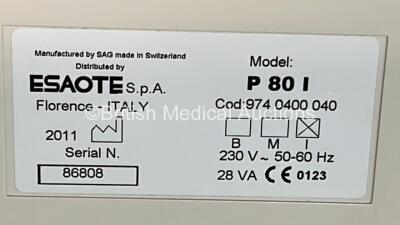 Seca CT3000i ECG Machine with 1 x 10 Lead ECG Lead on Trolley (Powers Up) *SN 86808* - 4