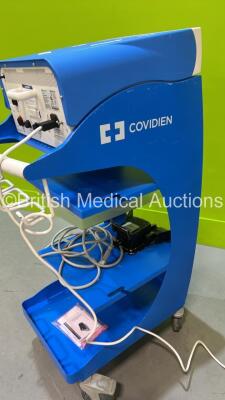 Valleylab ForceTriad Electrosurgical / Diathermy Unit Version 4.00 with Dual Footswitch on Trolley *Mfd - 2013* (Powers Up) *SN T3G36109EX* - 5