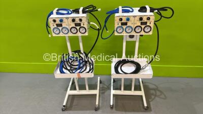 2 x Anetic Aid Tourniquets on Stands *AA6222*