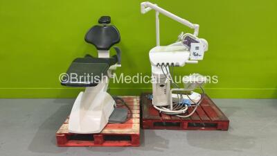 Ancar Dental Suite with Chair, Spittoon, Lamp and Control Panel