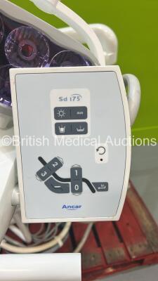 Ancar Dental Suite with Chair, Spittoon, Lamp and Control Panel - 5