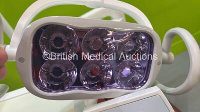 Ancar Dental Suite with Chair, Spittoon, Lamp and Control Panel - 6