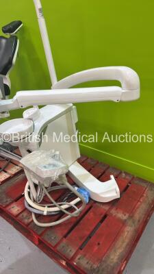 Ancar Dental Suite with Chair, Spittoon, Lamp and Control Panel - 8