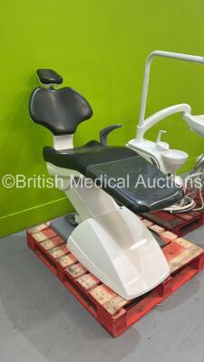 Ancar Dental Suite with Chair, Spittoon, Lamp and Control Panel - 12