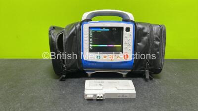 Zoll X Series Monitor/Defibrillator Application Version 02.34.05.00 Including Pacer, ECG, SPO2, NIBP, CO2 and Printer Options with 2 x Sure Power II Li-Ion Batteries (Powers Up and Passes Self Test, Faint Scratches to Screen) *AR16C018540*