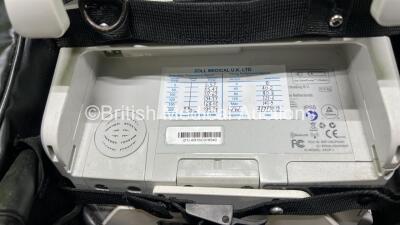 Zoll X Series Monitor/Defibrillator Application Version 02.34.05.00 Including Pacer, ECG, SPO2, NIBP, CO2 and Printer Options with 2 x Sure Power II Li-Ion Batteries (Powers Up and Passes Self Test, Faint Scratches to Screen) *AR16C018540* - 9