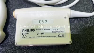 Philips C5-2 Transducer / Probe Ref 21426A *S/N 02FMJJ* **A/N 297759** In Box (Untested) - 3