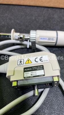 Aloka ASU-67 7.5Mhz/10 Mhz Transducer / Probe/N M00155* **A/N 297669** In Box (Untested) - 3