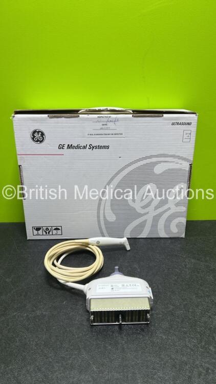 GE L8-18i-D Transducer / Probe Ref 5336965 **Mfd 06/2013** *S/N 117781YP5* **A/N 194256** In Box (Untested)