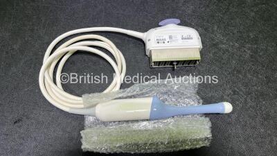 GE RIC5-9-D Transducer / Probe Ref H48651MS **Mfd 11/2012** *S/N 147548KR2* **A/N 303949** In Box (Untested - Fluid Leak from Transducer - See Pictures) - 2