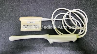 Philips C8-4v Transducer / Probe Ref 21437A *S/N 02WWXX* **A/N NA** In Box (Untested - Cable Has Small Cut in - See Pictures) - 2