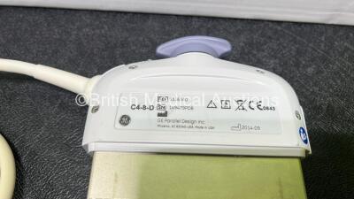 GE C4-8-D Transducer / Probe Ref 5336340 *S/N 149479PD8* **A/N 301220** In Box (Untested - Damage to Head - See Pictures) - 3