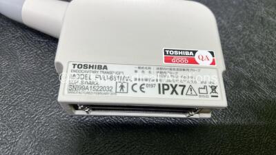 Toshiba PUV-681MVL Transducer / Probe **Mfd 02/2015** *S/N 99A1522032* **A/N 261783* In Box (Untested) - 3