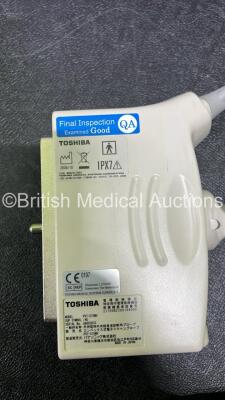 Toshiba PVT-575MV Transducer / Probe **Mfd 10/2008** *S/N A8603833* **A/N 297675** In Box (Untested) - 3