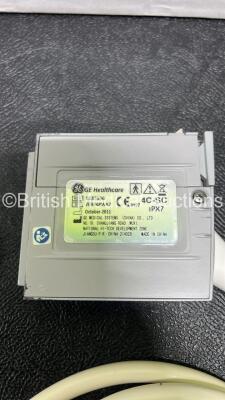 GE 4C-SC Transducer / Probe Ref 5337596 **Mfd 2011** *S/N 209348WX2** *A/N 303666* in Box (Untested) - 3