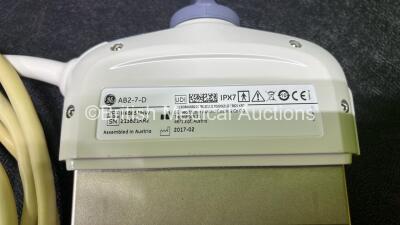 GE AB2-7-D Transducer / Probe Ref H48651MW ***Mfd 2017** *S/N 213821KR2* **A/N 301221** In Box (Untested) - 3