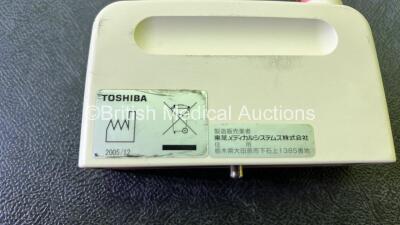 Toshiba PLM-703AT Transducer / Probe **Mfd 12/2005** *S/N 99C05Z5010* **A/N 302861** In Box (Untested) - 4