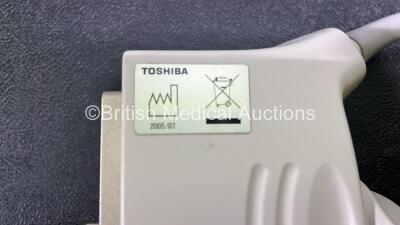 Toshiba PLT-1202S Transducer / Probe **Mfd 07/205** *S/N 99A0572141* **A/N 300839*** In Box (Untested) - 4