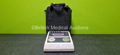 Bio-Tek QED-6 Defibrillator Analyzer Version 2.11 in Case (Powers Up) *SN 204434*