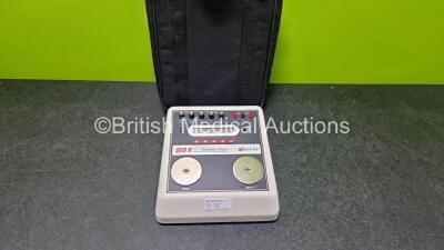 Bio-Tek QED-6 Defibrillator Analyzer Version 2.11 in Case (Powers Up) *SN 204434* - 2