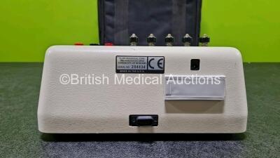 Bio-Tek QED-6 Defibrillator Analyzer Version 2.11 in Case (Powers Up) *SN 204434* - 5