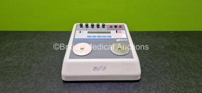 Bio-Tek QED-6 Defibrillator Analyzer Version 2.11 (Powers Up with Stock Battery - Stock Battery Not Included) *SN 181336*