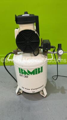 Bambi DT/30 Oil Free Compressor (Powers Up)