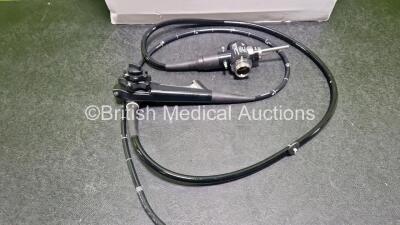 Olympus GIF-H260 Video Gastroscope in Case - Engineer's Report : Optical System - No Fault Found, Angulation - No Fault Found, Insertion Tube - No Fault Found , Light Transmission - No Fault Found, Channels - No Fault Found, Leak Check - No Fault Found *S - 2