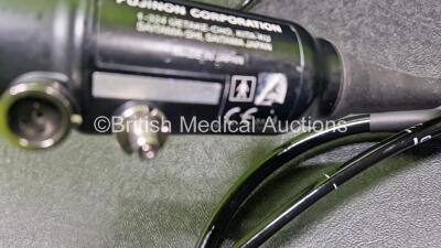 Fujinon EG-530WR Video Gastroscope in Case - Engineer's Report : Optical System - No Fault Found, Angulation - No Fault Found, Insertion Tube - No Fault Found , Light Transmission - No Fault Found, Channels - No Fault Found, Leak Check - No Fault Found *S - 4