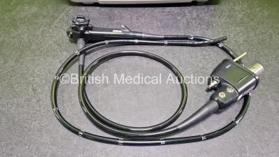 Pentax EC-EC3890LK Video Colonoscope - Engineer's Report : Optical System - No Fault Found, Angulation - No Fault Found, Insertion Tube - No Fault Found , Light Transmission - No Fault Found, Channels - No Fault Found, Leak Check - No Fault Found *SN A120 - 2