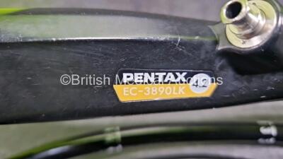 Pentax EC-EC3890LK Video Colonoscope - Engineer's Report : Optical System - No Fault Found, Angulation - No Fault Found, Insertion Tube - No Fault Found , Light Transmission - No Fault Found, Channels - No Fault Found, Leak Check - No Fault Found *SN A120 - 4