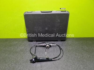 Olympus BF-IT260 Video Bronchoscope in Case - Engineer's Report : Optical System - No Fault Found, Angulation - No Fault Found, Insertion Tube - No Fault Found , Light Transmission - No Fault Found, Channels - No Fault Found, Leak Check - No Fault Found *