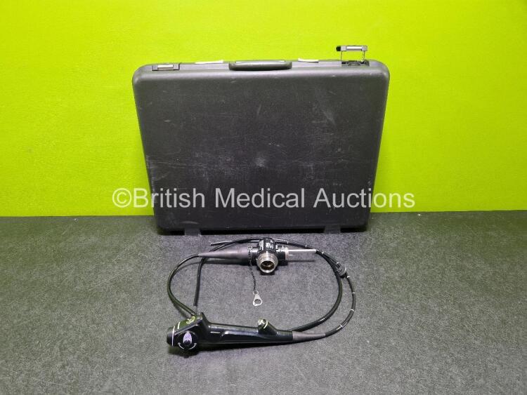 Olympus BF-IT260 Video Bronchoscope in Case - Engineer's Report : Optical System - No Fault Found, Angulation - No Fault Found, Insertion Tube - No Fault Found , Light Transmission - No Fault Found, Channels - No Fault Found, Leak Check - No Fault Found *