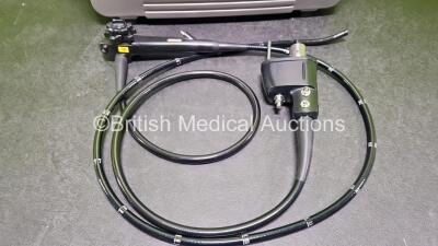 Pentax EC-EC3890LK Video Colonoscope - Engineer's Report : Optical System - No Image, Angulation - No Fault Found, Insertion Tube - No Fault Found , Light Transmission - No Fault Found, Channels - No Fault Found, Leak Check - No Fault Found *SN Missing* - 2