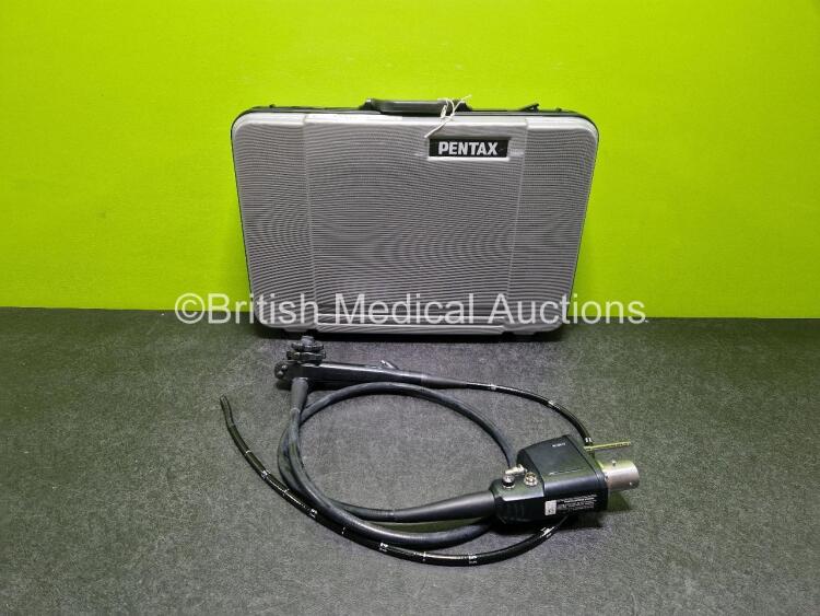 Pentax EG-2990K Video Gastroscope in Case - Engineer's Report : Optical System - No Fault Found, Angulation - No Fault Found, Insertion Tube - No Fault Found , Light Transmission - No Fault Found, Channels - No Fault Found, Leak Check - No Fault Found *SN