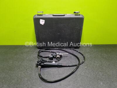 Olympus CF-Q260DL Video Colonoscope in Case - Engineer's Report : Optical System - No Fault Found, Angulation - No Fault Found, Insertion Tube - No Fault Found , Light Transmission - No Fault Found, Channels - No Fault Found, Leak Check - No Fault Found *