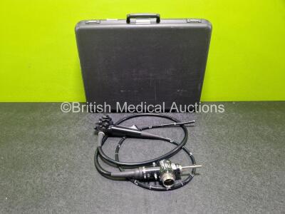 Olympus GIF-H260Z Video Gastroscope in Case - Engineer's Report : Optical System - No Fault Found, Angulation - No Fault Found, Insertion Tube - No Fault Found , Light Transmission - No Fault Found, Channels - No Fault Found, Leak Check - No Fault Found *