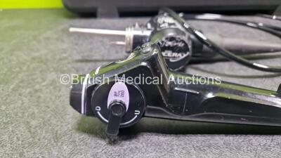 Olympus BF-260 Video Bronchoscope - Engineer's Report : Optical System - No Fault Found, Angulation - No Fault Found, Insertion Tube - No Fault Found , Light Transmission - No Fault Found, Channels - No Fault Found, Leak Check - No Fault Found *SN 2601171 - 3