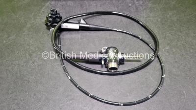 Olympus GIF-XQ260 Video Gastroscope in Case - Engineer's Report : Optical System - No Fault Found, Angulation - Not Reaching Specification - To Be Adjusted, Insertion Tube - No Fault Found , Light Transmission - No Fault Found, Channels - No Fault Found, - 2