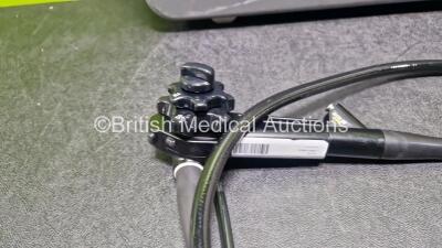 Olympus GIF-XQ260 Video Gastroscope in Case - Engineer's Report : Optical System - No Fault Found, Angulation - Not Reaching Specification - To Be Adjusted, Insertion Tube - No Fault Found , Light Transmission - No Fault Found, Channels - No Fault Found, - 3